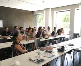 s Multiplier Workshop Op vrijdag, 17 augustus 2018, vond het eerste s multiplier-event plaats in Erfurt in de congreszalen van