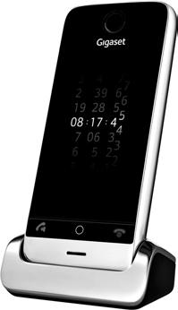 Accessoires Gigaset-handset SL910H Volledige compatibiliteit pas na firmware-update (vanaf versie 70) ca. november / december 2012.