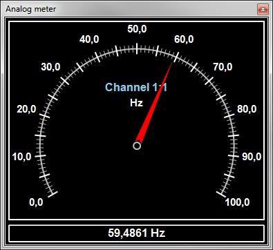 The multiplexer and channel names can be adjusted in Setup. Multiplexer 5.4.