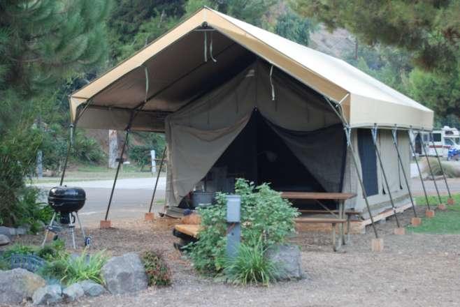 America's Tent Lodges Onze volledig ingerichte tent lodges staan op de beste campings in het zuidwesten van de VS.