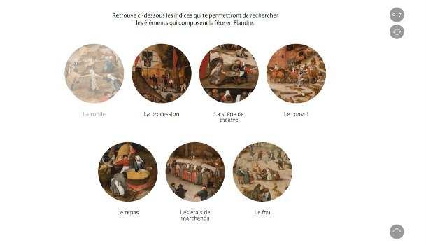 5. Volg de stoet van bruid en bruidegom De Brueghels