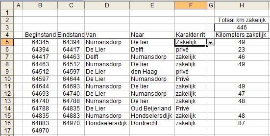 Dit deel van het model hebben we geselecteerd om van de tabellabels een naam te maken, dat wil