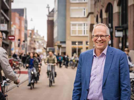 Het past bij mijn studie culturele geografie, ik hou van de veelzijdigheid van fietsen en hield me bij de gemeente Groningen al bezig met fietsbeleid.