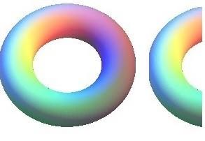 3 Snelcursus 2 Model met de invloed van twee deeltjes op elkaar Materie effect Veldlijn a Het model wordt vertaald naar een grafische voorstelling.