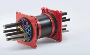 V-Insert Segmento Het Segmento dichtsysteem is de snelste oplossing om kabels en leidingen voor