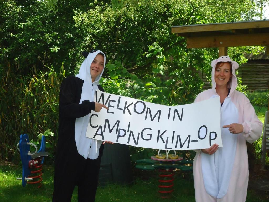 8/7 tot en met 12/7 Welkom in camping Klim-op We nodigen alle kinderen uit om gezellig te komen kamperen en te genieten van de vele faciliteiten die onze camping biedt.