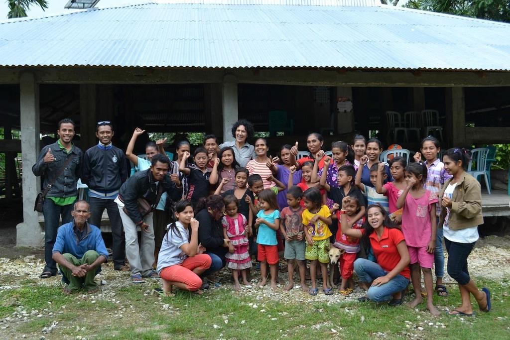 Bewoners van Wee Limbu Zo.