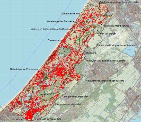 rhamnoides afwezig), 37Ac03 Rhamno-Crataegetum, 37Ab01 Pruno-Crataegetum. Teneinde te kunnen functioneren is een minimum oppervlak van enkele hectaren noodzakelijk. In Afbeelding 3.