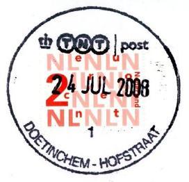 Hofstraat 12 Status 2007: Postkantoor (Hoofdpostkantoor) (Opgeheven: na oktober 2009 en voor juni