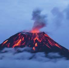 Vulkanisch gesteente is als onuitputtelijke grondstof in de natuur voorhanden.