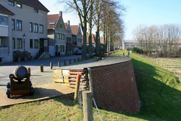 Ravenstein Verschillende dijktypen: Tuimeldijk/Gronddijk Uiterwaarden: Gronddijk