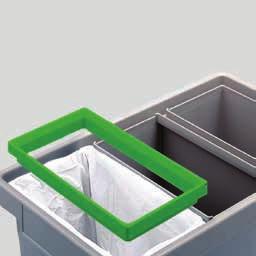 Deze afvalbak is ideaal voor op scholen, in kantoorruimtes, kantines en openbare gelegenheden. De Waste Sorter staat stabiel doordat deze wat zwaarder is.