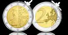 41 stuks 69, 95 20 Ø 25,75 mm 2 Euro San Marino Dante Jaar van uitgifte: 2015  43