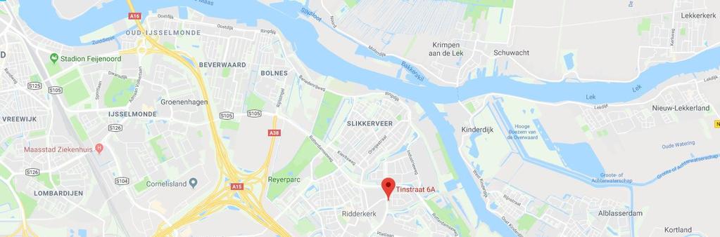 Middels de Donkerslootweg en de Rotterdamseweg uitstekende verbindingen van en naar de rijkswegen A15
