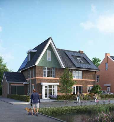 Het Groene Lint: duurzaam en energiezuinig wonen Aan de Tuinbouwweg komt Het Groene Lint met 10 zeer duurzame en ruime twee-onder-een-kapwoningen.