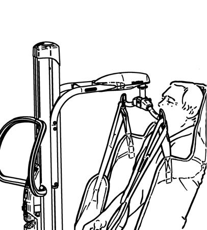 Het gebruik van uw Maxi Move Afstandsbediening display DPS (Dynamisch positioneringssysteem) Zitstand knop Tilarm Omlaag knop Chassis Poten gesloten knop Tilarm Omhoog knop DPS (Dynamisch