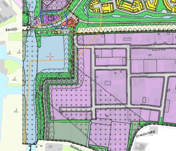 4.5.3 Bestemmingsplannen Vigerende bestemmingsplannen Er zijn in totaal zes bestemmingsplanregelingen van kracht binnen het projectgebied.