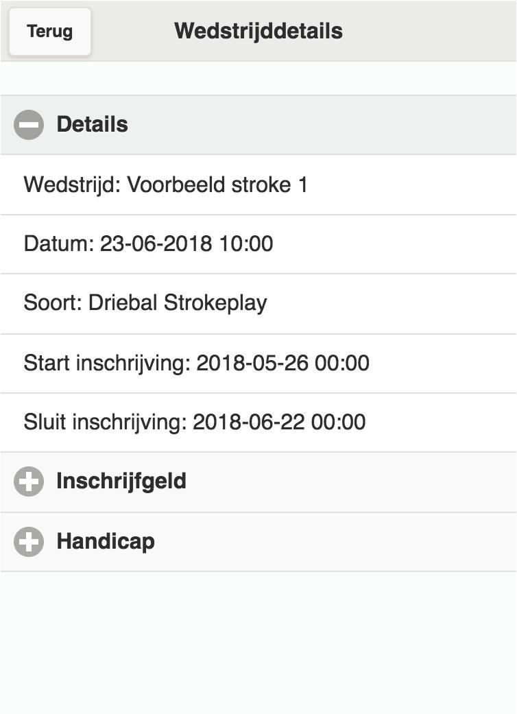 Terug Zoek een wedstrijd op naam Raak wedstrijden aan Naar wedstrijden Bekijk