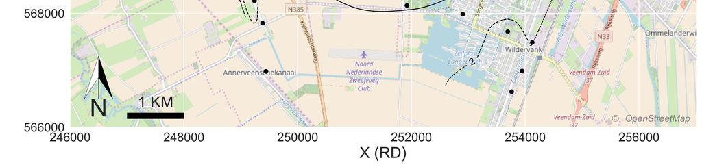 Hieruit werden verschillende parameters voor de bodemdalingsmodellering afgeleid.