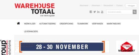 Datum: januari 2019 www.warehousetotaal.nl Leaderboard Een leaderboard wordt direct onder de header getoond. Het heeft een hoge attentiewaarde door plaats en formaat.
