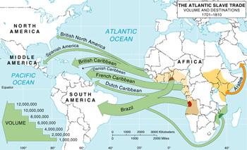 Intro: In de 16e eeuw gingen de Spanjaarden en de Portugezen slaven uit Afrika halen. Ze stelden hen tewerk op plantages in hun Amerikaanse kolonies.