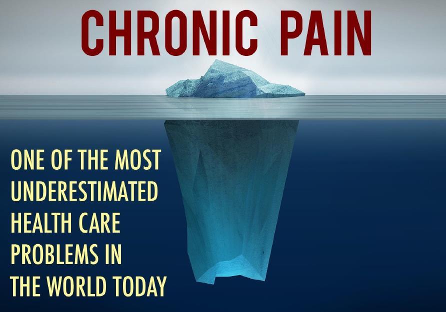 Chronische pijn Europa 1 op 5 mensen chronische pijn Grote invloed op werk, sociaal- &