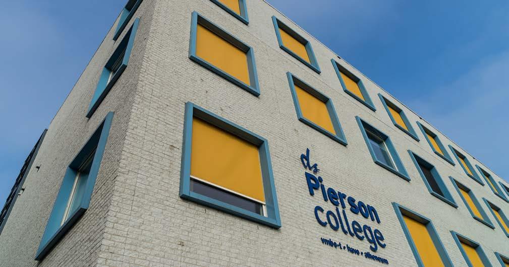 1 De school Opdracht en missie Het ds. Pierson College is een school voor vmbo-t, havo en atheneum.