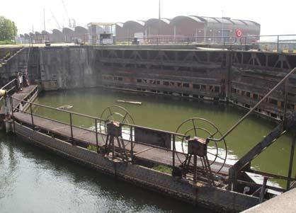 worden naar de Schelde, via afvoerriolen die naast de sluiskolk gelegen zullen zijn.