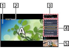 Meerder beelden Enkel voor model met dual tuner U kunt een kanaal selecteren terwijl u naar een ander programma of een externe invoer kijkt. 1. Geef Apps weer met APPS. 2.