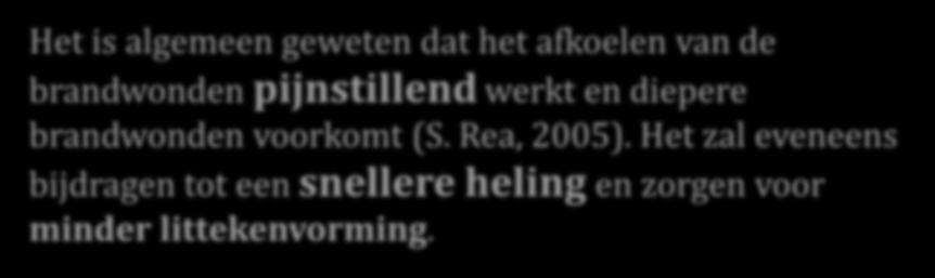 pijnstillend werkt en diepere