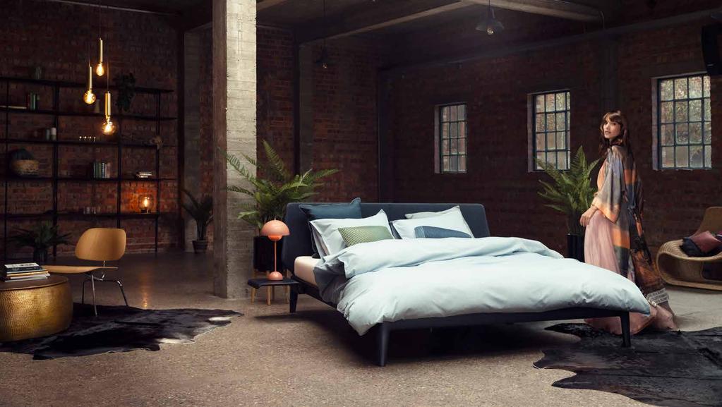 Auping recycleerbaar Essential bed De essentie van duurzaam design 2.459 i.p.v. 2.895 180x200 cm, inclusief houten hoofdbord, 2 Inizio matrassen en 2 vlakke spiraalbodems Ga je voor een gestoffeerd hoofdbord?