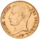 WILLEM I 10 Gulden 1840 mmt.
