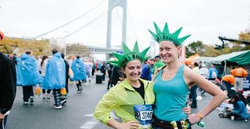 VOORAF De 48e editie van de TCS New York City Marathon. Die loop je niet gewoon, die onderga je! Zij die hem nog nooit gelopen hebben, dromen ervan.