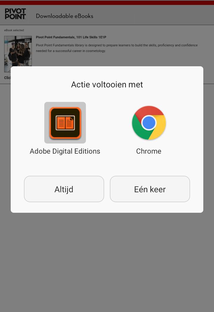 ebooks downloaden op mobiele apparaten STAP #4 Ga naar de LAB website om de ebooks individueel te downloaden.