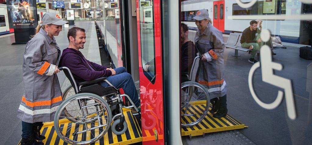 Een assistentie op maat Kies het type assistentie dat je nodig hebt Assistentie voor een blinde of slechtziende reiziger; Assistentie voor een reiziger met beperkte mobiliteit zonder rolstoel of