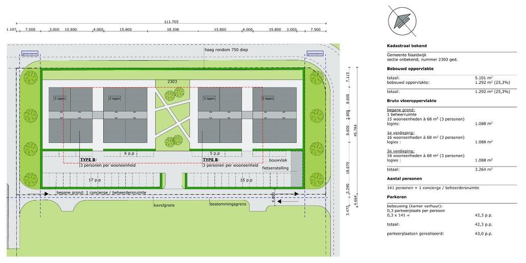 AFBEELDING 2: SITUATIE KAVEL 2 De wooneenheden Homeflex wil kwalitatief goede en flexibele onzelfstandige huisvesting bieden op de wijze waarop we zelf zouden willen wonen.