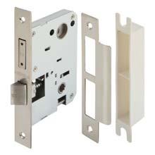 Grip Handles Grip handle set Accessories Mortise lock for grip handle, backset 60 mm Stainless