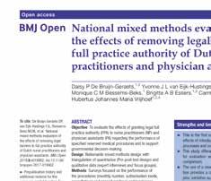 07 08 Juli Augustus In juli is het evaluatieonderzoek VoorBIGhouden dat in 2015 uitkwam ook gepubliceerd in BMJ Open onder de titel National mixed methods evaluation of the effects of removing legal