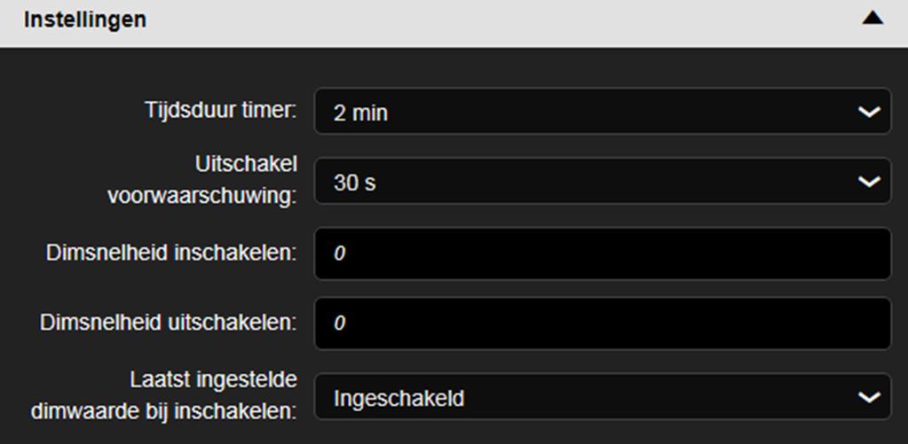 TXA662AN TXA664AN Insellingen van een kanaal Di insellingsvenser maak he mogelijk de