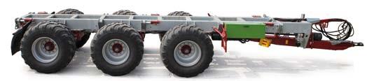 Want de Strautmann PS-strooieropbouw kunt u met passende eenvoudig op een passend vrachtwagenchassis
