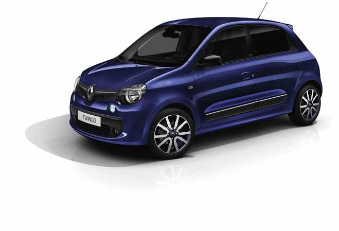 Ultraviolet & Energiek De Série Signature VIVA accentueert het bruisende en extravagante karakter van de Twingo. Met zijn volledig ultraviolette look zet hij een nieuwe standaard.