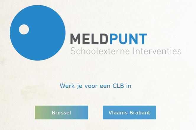 Voorbeeld voor CLB-medewerkers in Vlaams-Brabant: Er zijn enkele nieuwe vragen toegevoegd aan het aanmeldingsformulier in functie van de splitsing, u zal hierdoor geen extra tijd kwijt raken bij het