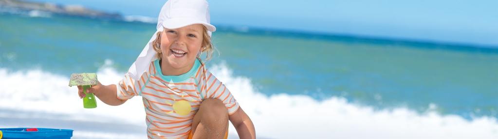 Zonnebescherming voor de zeer gevoelige huid van kinderen. KIDS SKIN PROTECTION CREAM 25 HUID VAN BABY S EN KINDEREN Zonder chemische filters.