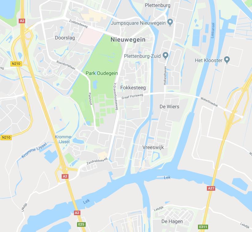 Het bedrijfspand is makkelijk bereikbaar vanaf de rijksweg A27 via de afslag Nieuwegein (afrit 28).