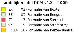 Voorgenoemde geohydrologische gegevens zijn ontleend aan de grondwaterkaart van Nederland [6]. 2.4.