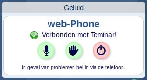 deelnemerscode, de tijd en een logout knop.