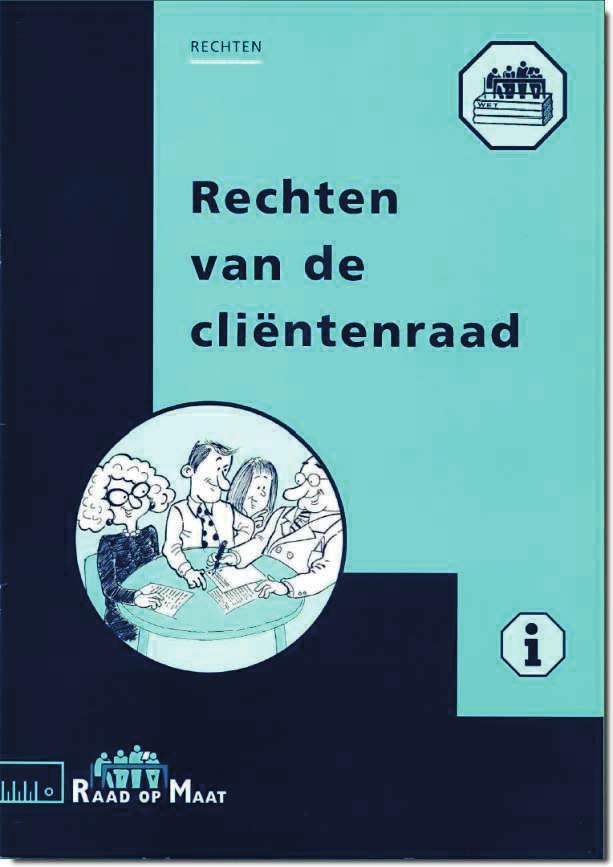 Waar kan je de rechten van de cliënten-raad vinden?