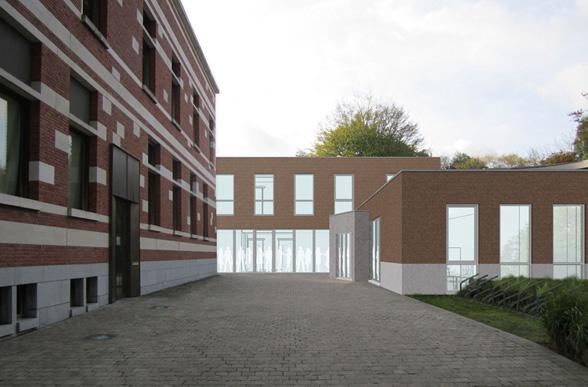 BLIKVANGERS 2018 Project in de kijker: Sociaal Huis in Niel Een nieuw Sociaal Huis, sterk verweven met het bestaande gemeentehuis Het OCMW van Niel zocht naar de mogelijkheden voor de herlocatie van