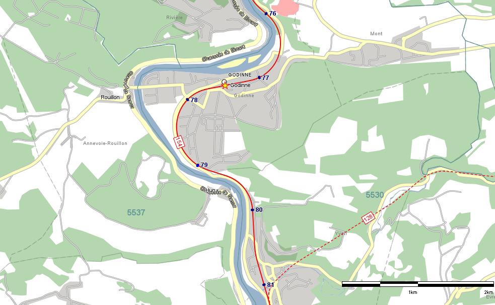 2. DE ONMIDDELLIJKE FEITEN 2.1. DE GEBEURTENIS 2.1.1. BESCHRIJVING VAN DE GEBEURTENIS Het ongeval vond plaats op vrijdag 11 mei 2012 om 11:32 uur op de lijn 154 ter hoogte van kilometer 77.