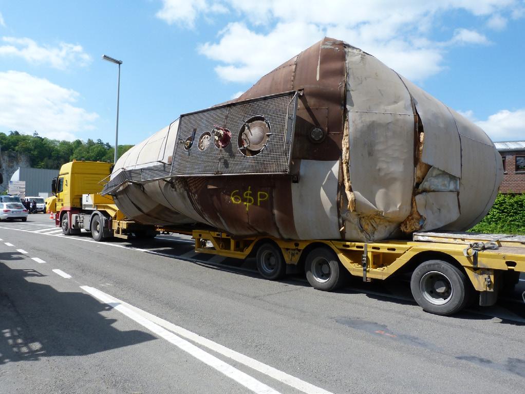 Alleen de tank van de wagon 3380 7975 092-7 (positie 25), die leeg maar niet gereinigd was, werd bij het ongeval doorboord.